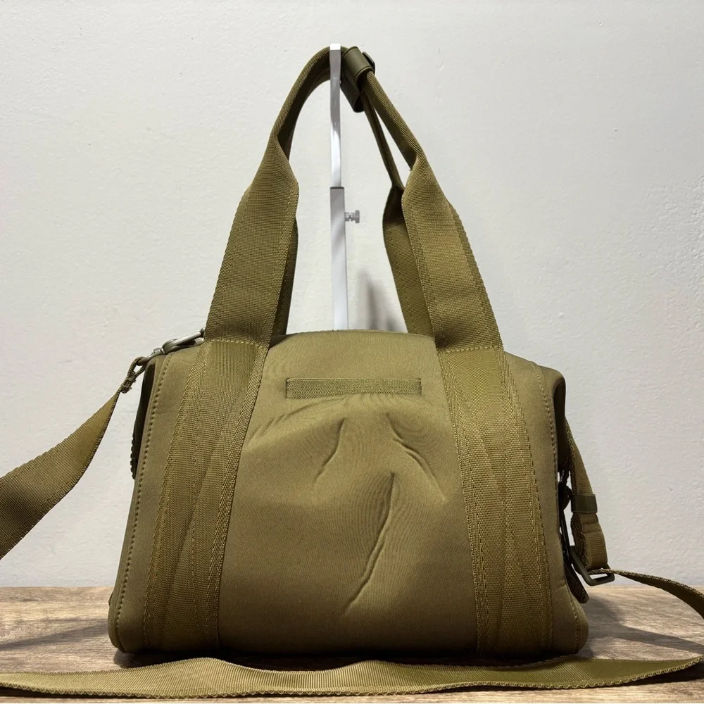 Dagne Dover Olive Green Mini Ryder Crossbody Tote - Picture 6 of 14